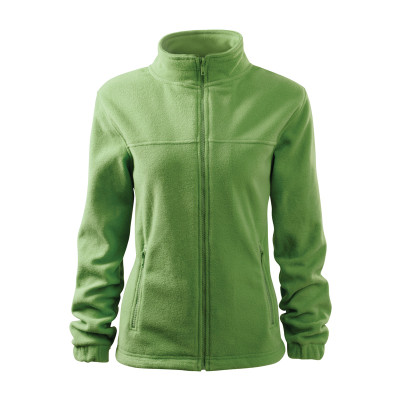 Реглан флісовий на блискавці Jacket 280 woman, TM Malfini (grass green)