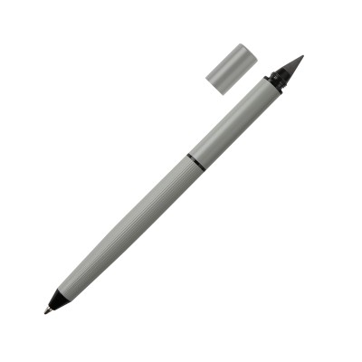 Ручка металева у футлярі Born (сірий)