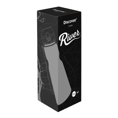 Пляшка для пиття River, TM Discover (чорний)