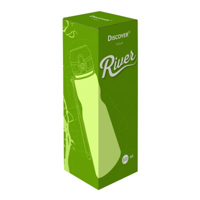 Пляшка для пиття River, TM Discover (світло-зелений)