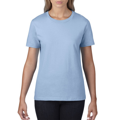 Футболка жіноча Premium Cotton 185 (light blue)