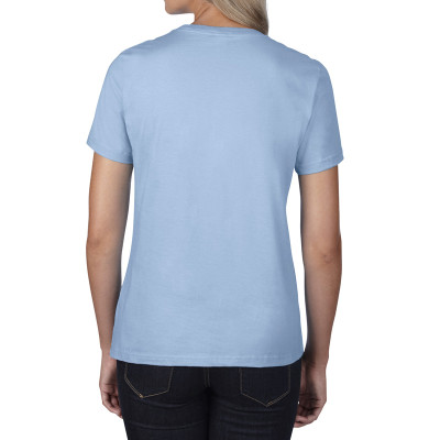 Футболка жіноча Premium Cotton 185 (light blue)