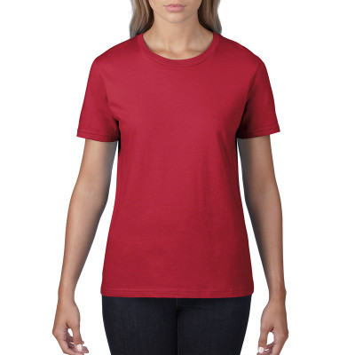 Футболка жіноча Premium Cotton 185 (red)