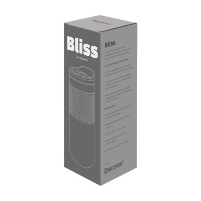 Термочашка Bliss, TM Discover (темно-сірий)