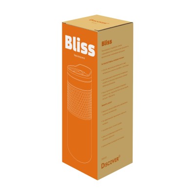 Термочашка Bliss, TM Discover (помаранчевий)