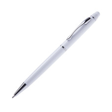 Ручка-стилус, металева Osaka,  (білий)