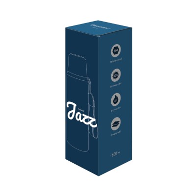 Термос Jazz, TM Discover (темно-синій)