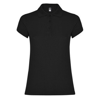 Поло жіноче Star woman 200, TM Roly (black)