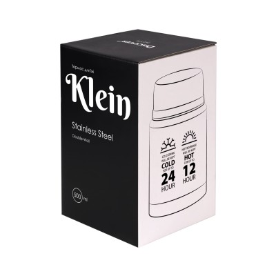 Термос для їжі Klein, TM Discover (чорний)