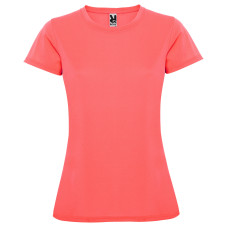 Футболка Montecarlo Woman 150, TM Roly (fluor coral)