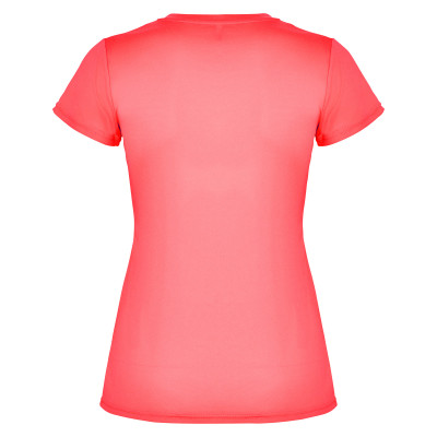 Футболка Montecarlo Woman 150, TM Roly (fluor coral)