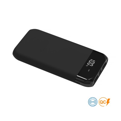 Повербанк з підсвіткою Galaxy 10000 mAh, ТМ TEG (білий)
