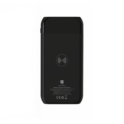 Повербанк з підсвіткою Galaxy 10000 mAh, ТМ TEG (білий)