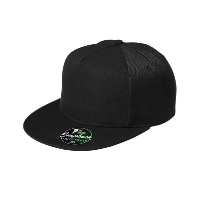 Кепка Rap 5P, ТМ Malfini (black)