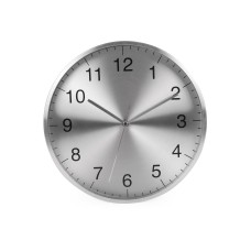 Годинник настінний 30 см., SilverTime, TM TEG (срібний)