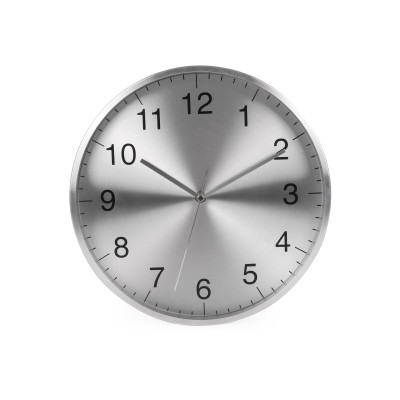 Годинник настінний 30 см., SilverTime, TM TEG (срібний)