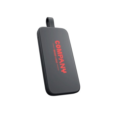 Повербанк з підсвіткою Starlight 10000 mAh, ТМ TEG (червоний)