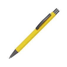Ручка металева Monaco, (жовтий)