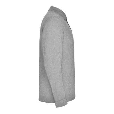 Поло з довгим рукавом Estrella L/S 220 (heather grey) Поло з довгим рукавом Estrella L/S 220 (heather grey)