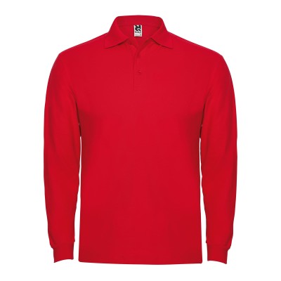 Поло з довгим рукавом Estrella L/S 220 (red) Поло з довгим рукавом Estrella L/S 220 (red)