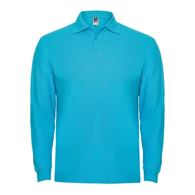 Поло з довгим рукавом Estrella L/S 220 (turquoise) Поло з довгим рукавом Estrella L/S 220 (turquoise)