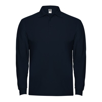 Поло з довгим рукавом Estrella L/S 220 (navy blue) Поло з довгим рукавом Estrella L/S 220 (navy blue)