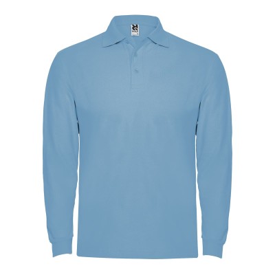 Поло з довгим рукавом Estrella L/S 220 (sky blue) Поло з довгим рукавом Estrella L/S 220 (sky blue)