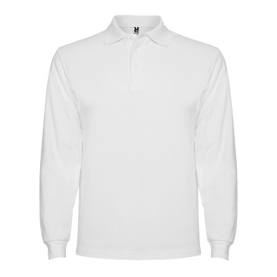 Поло з довгим рукавом Estrella L/S 220 (white) Поло з довгим рукавом Estrella L/S 220 (white)
