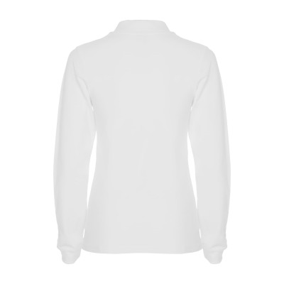 Поло жіноче з довгим рукавом Estrella woman L/S 220 (white)