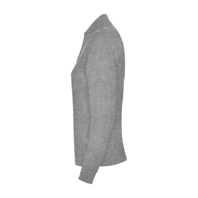 Поло жіноче з довгим рукавом Estrella woman L/S 220 (heather grey) Поло жіноче з довгим рукавом Estrella woman L/S 220 (heather grey)