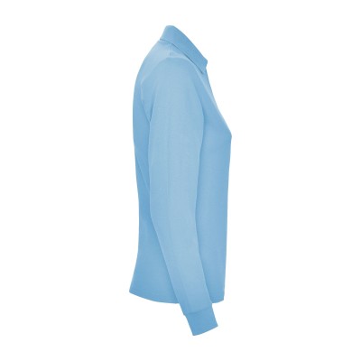 Поло жіноче з довгим рукавом Estrella woman L/S 220 (sky blue) Поло жіноче з довгим рукавом Estrella woman L/S 220 (sky blue)