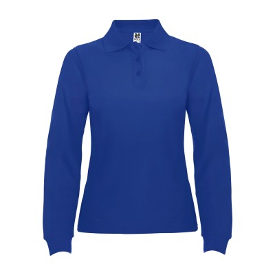 Поло жіноче з довгим рукавом Estrella woman L/S 220 (royal blue) Поло жіноче з довгим рукавом Estrella woman L/S 220 (royal blue)