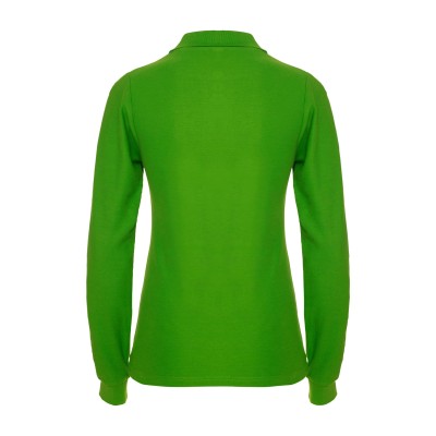 Поло жіноче з довгим рукавом Estrella woman L/S 220 (grass green) Поло жіноче з довгим рукавом Estrella woman L/S 220 (grass green)