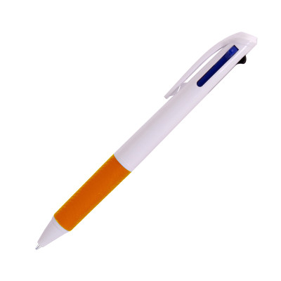 Ручка кулькова багатофункціональна 3 в1 Troya (помаранчевий)