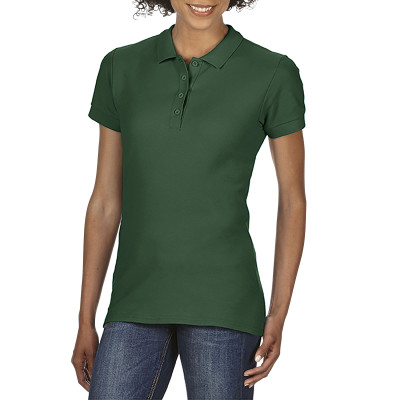 Поло жіноче SoftStyle 177, TM Gildan (forest green)