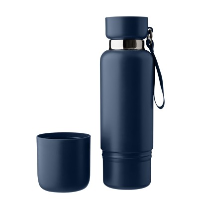 Термопляшка Viano, ТМ Discover (темно-синій)