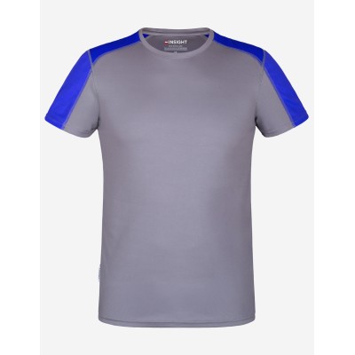 Футболка INSIGHT LEAM SOFT STRETCH сірий/синій Футболка INSIGHT LEAM SOFT STRETCH сірий/синій