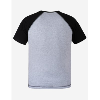 Футболка INSIGHT WALKER cірий меланж/чорна Футболка INSIGHT WALKER cірий меланж/чорна