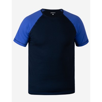 Футболка INSIGHT WALKER темно-синій/волошкова Футболка INSIGHT WALKER темно-синій/волошкова