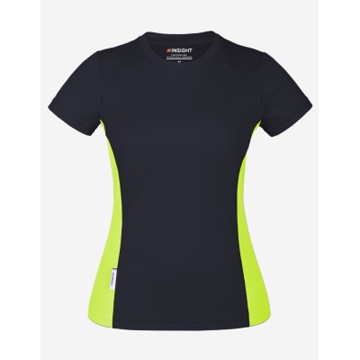 Футболка жіноча INSIGHT BROOKLYN SOFT STRETCH чорний/жовтий HI- VIZ Футболка жіноча INSIGHT BROOKLYN SOFT STRETCH чорний/жовтий HI- VIZ