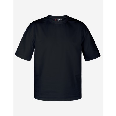 Футболка оверсайз INSIGHT UNI.S чорна Футболка оверсайз INSIGHT UNI.S чорна