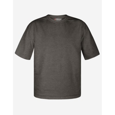 Футболка оверсайз INSIGHT UNI.S темно-сірий меланж Футболка оверсайз INSIGHT UNI.S темно-сірий меланж