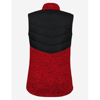 Жилет утеплений жіночий INSIGHT JASMINE чорний/червоний меланж Жилет утеплений жіночий INSIGHT JASMINE чорний/червоний меланж