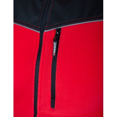 Кофта флісова INSIGHT JACKSON червоно-чорна Кофта флісова INSIGHT JACKSON червоно-чорна