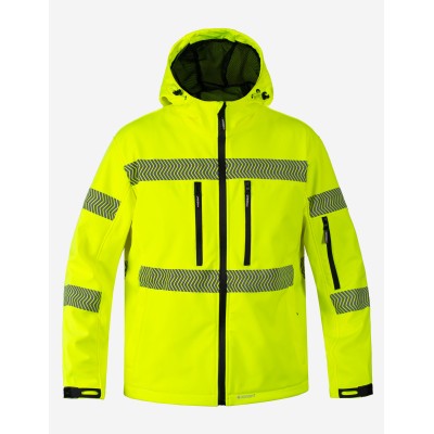 Куртка софтшел INSIGHT RUSSEL HV жовта Куртка софтшел INSIGHT RUSSEL HV жовта