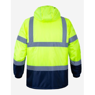 Куртка утеплена сигнальна INSIGHT WINTER FLASH жовта hi-viz/темно-синя Куртка утеплена сигнальна INSIGHT WINTER FLASH жовта hi-viz/темно-синя