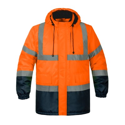 Куртка утеплена сигнальна INSIGHT WINTER FLASH помаранчева hi-viz/темно-синя Куртка утеплена сигнальна INSIGHT WINTER FLASH помаранчева hi-viz/темно-синя