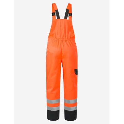 Напівкомбінезон сигнальний INSIGHT FLASH помаранчево-чорний Напівкомбінезон сигнальний INSIGHT FLASH помаранчево-чорний